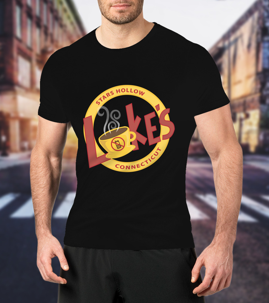 Luke's Stars Hollow Connecticut Coffee Shop Gilmore Girls T-Shirt