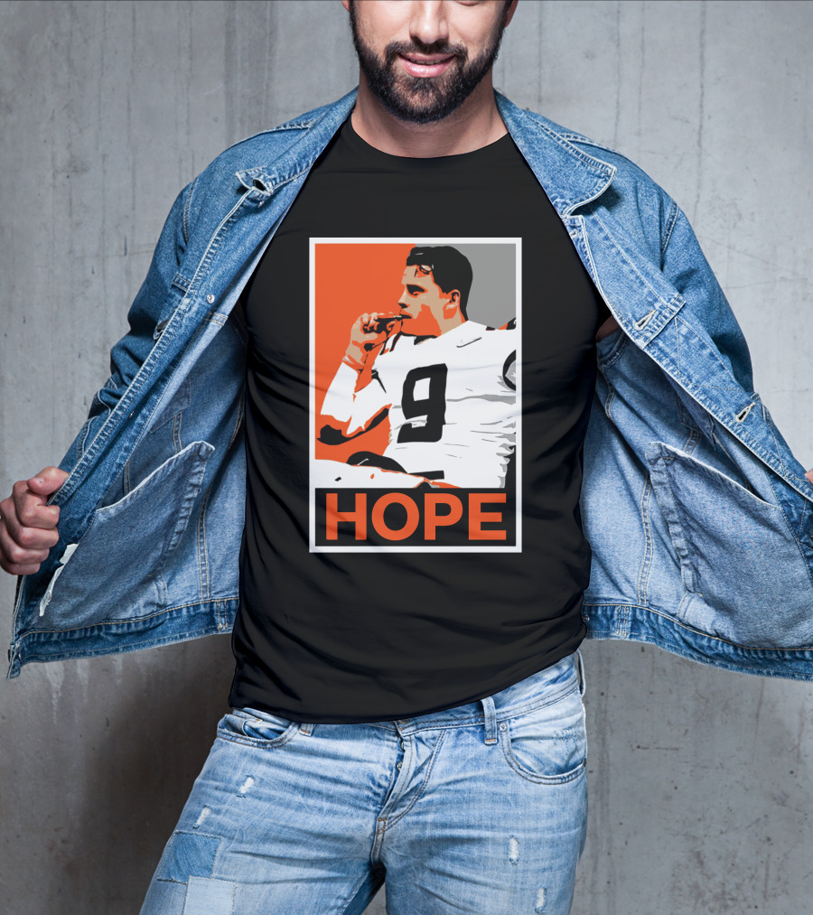 Joe Burrow Cigar Champ Hope T-Shirt