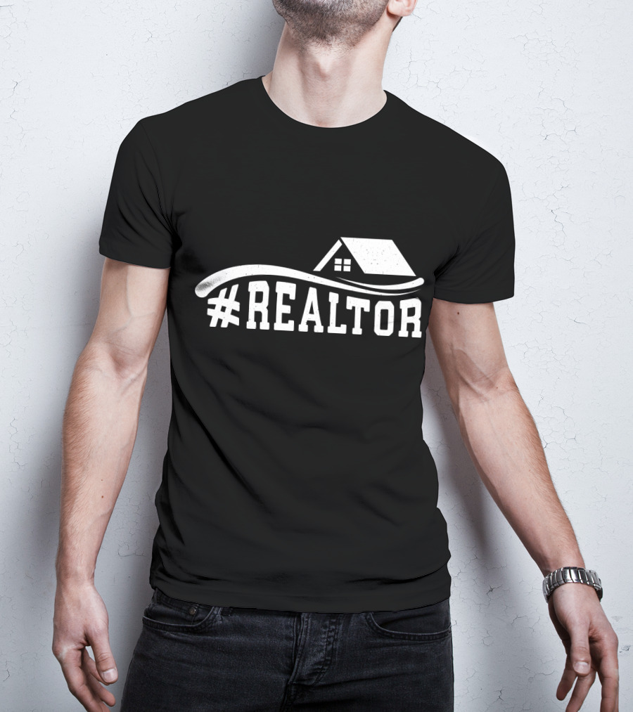 Realtor Housing Real Estate Agent Emblem T-Shirt
