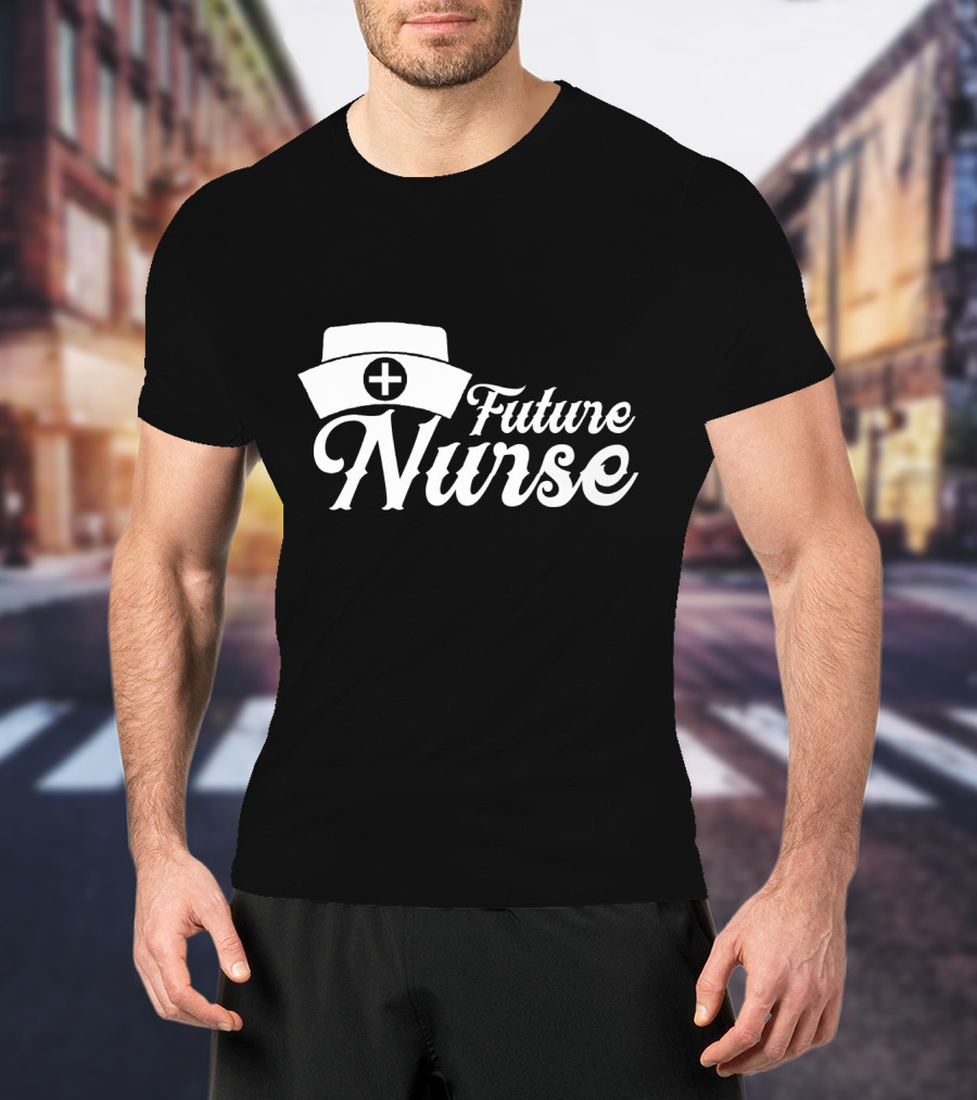 Future Nurse Nursing Cap T-Shirt