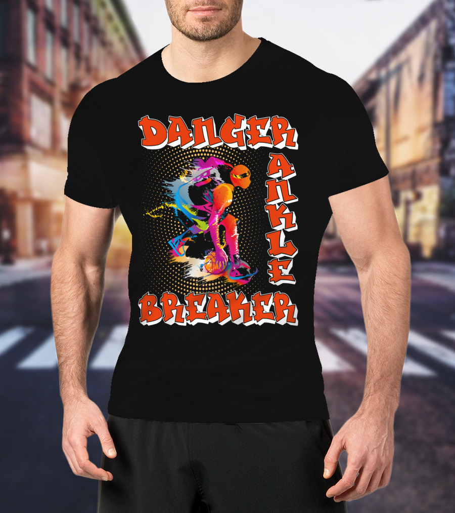 Danger Ankle Breaker Basketball T-Shirt