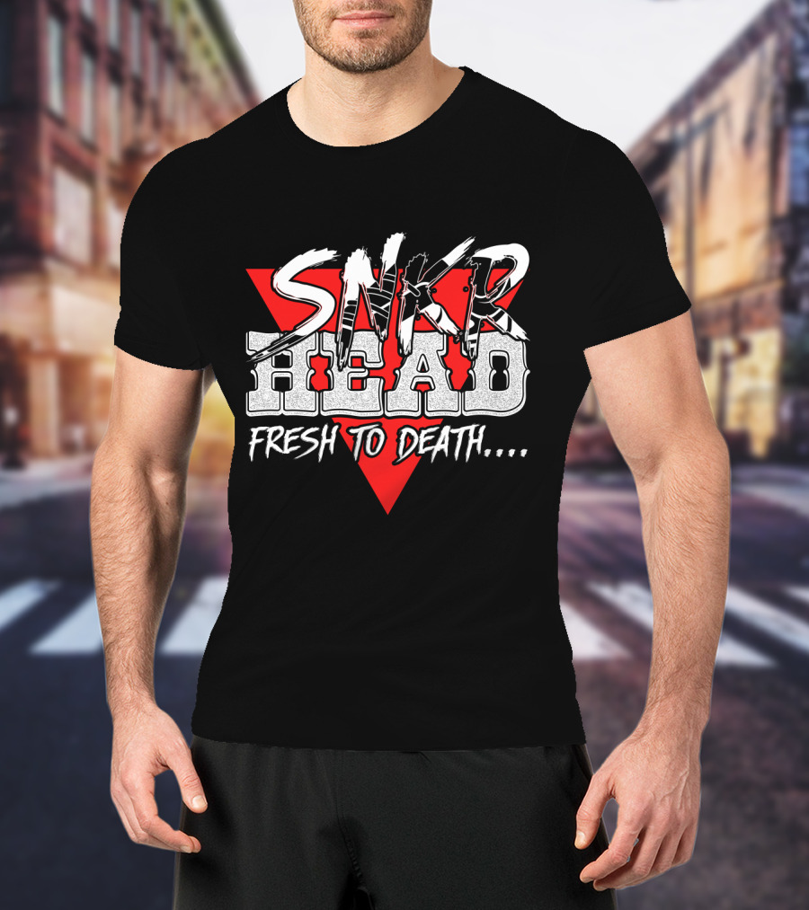 SNKR Head Fresh To Death T-Shirt