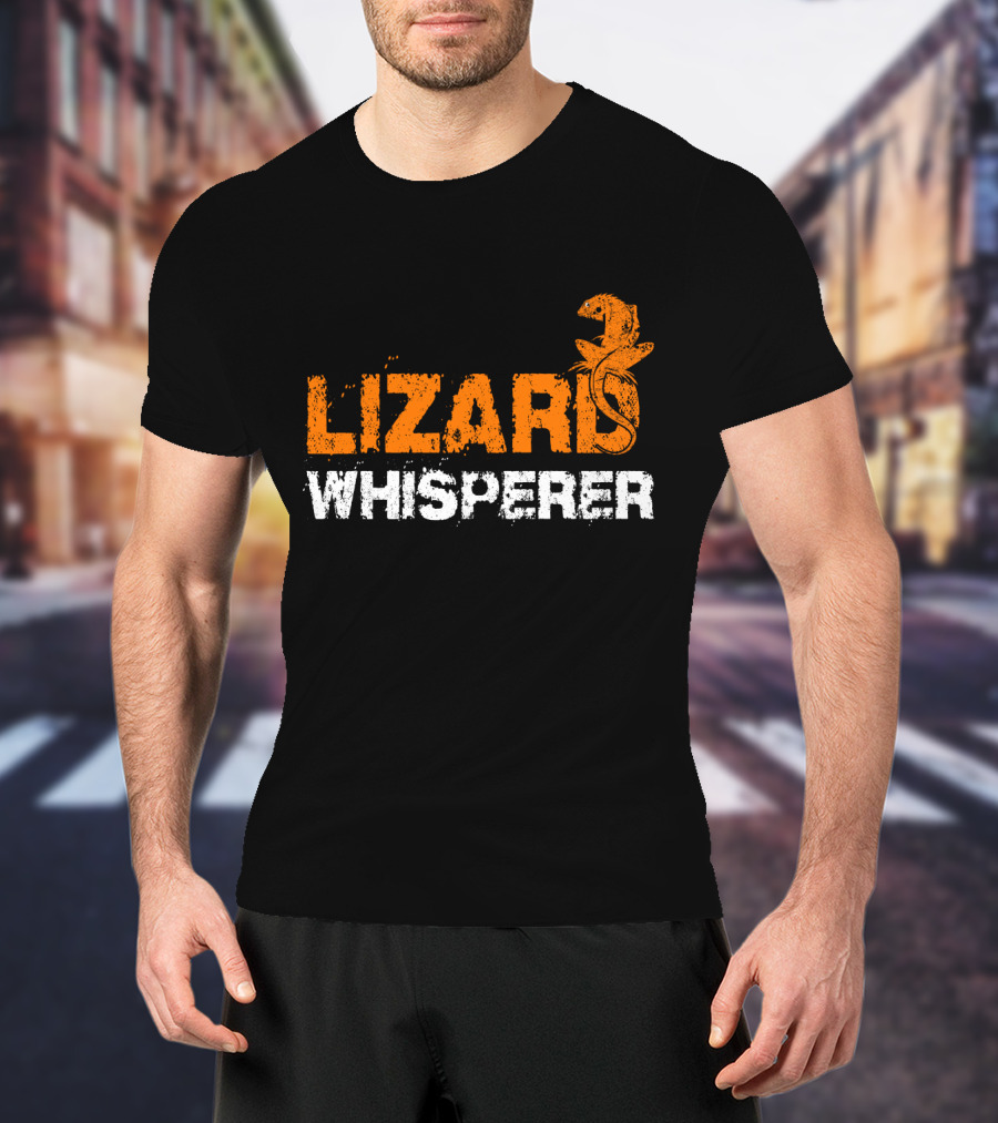 Lizard Whisperer Reptile Enthusiast T-Shirt