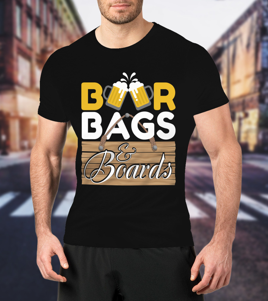 B Beer Bags And Boards T-Shirt