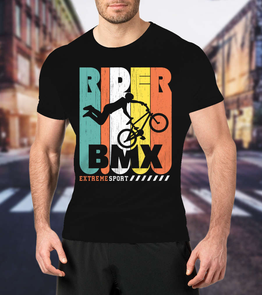 Rider BMX Extreme Sport T-Shirt