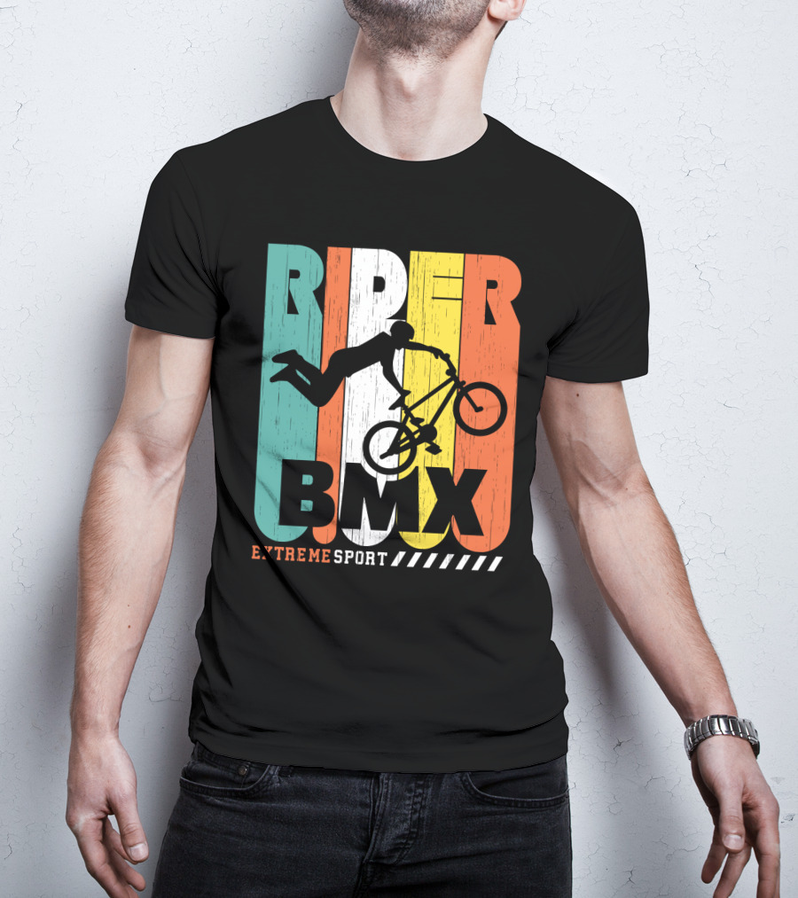 Rider BMX Extreme Sport T-Shirt