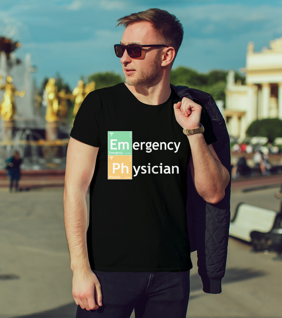 Emergency Medicine Ph Physician Periodic Table T-Shirt