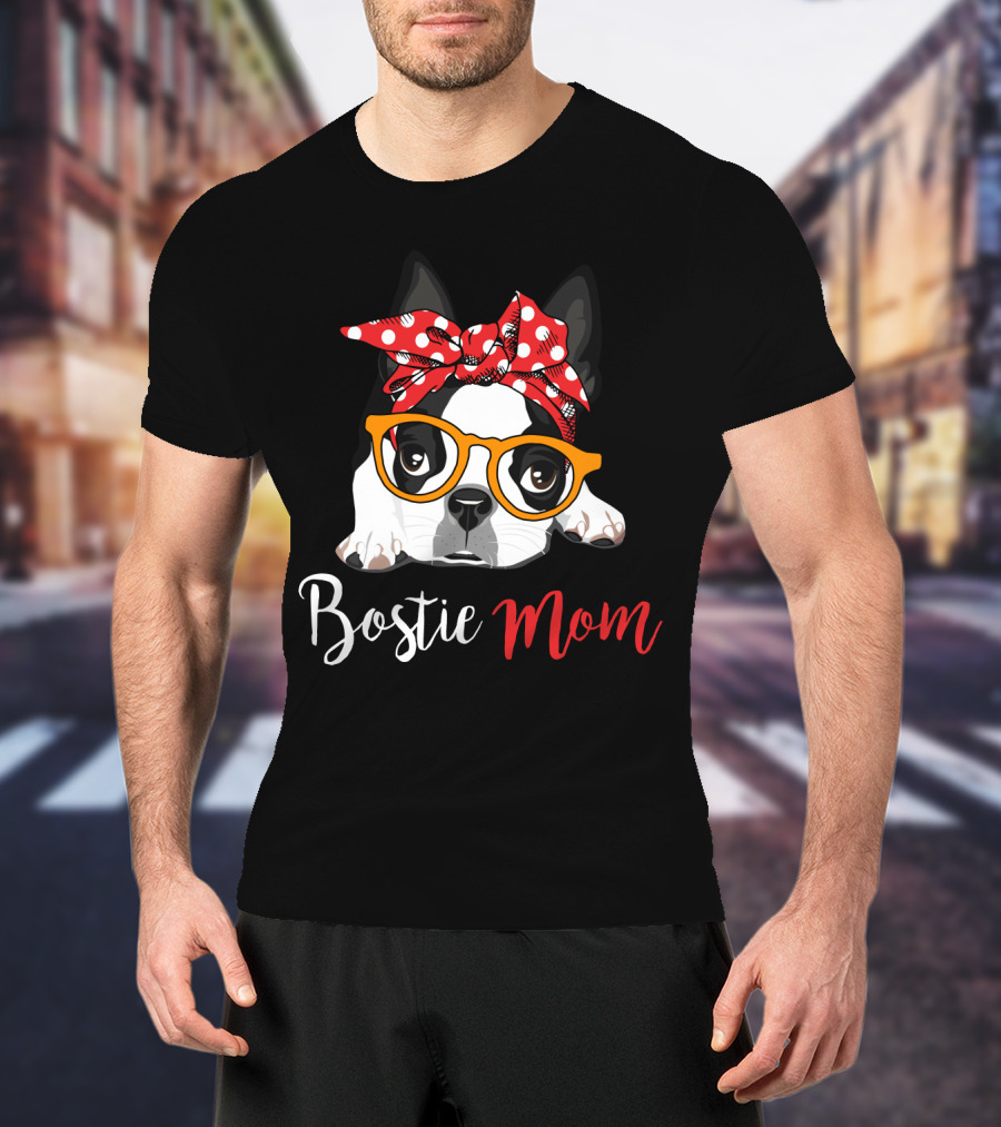 Bostie Mom T-Shirt