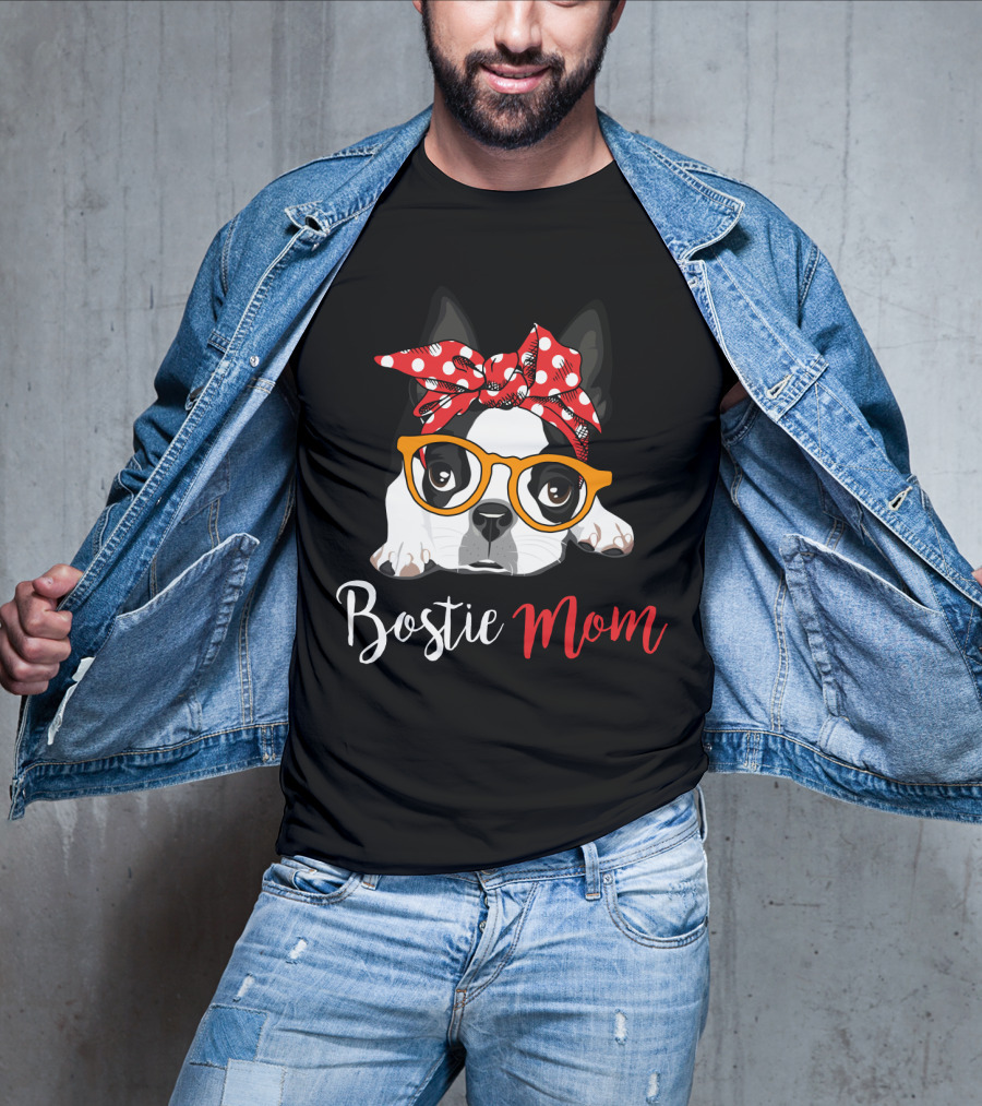 Bostie Mom T-Shirt