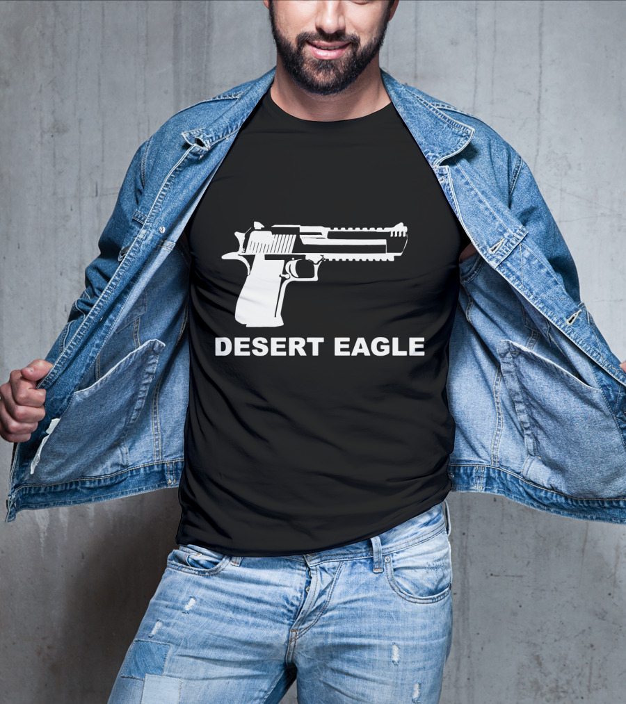 Desert Eagle .50AE .44 Magnum 50 Cal Deagle Gun T-Shirt