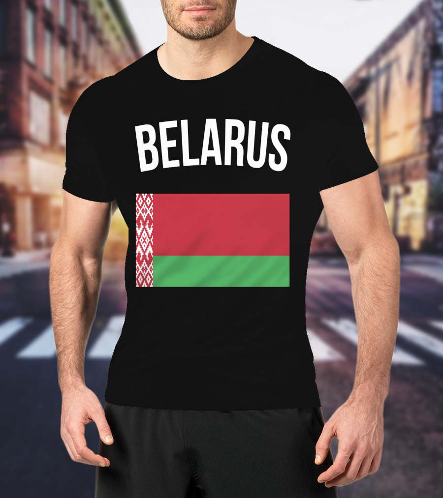 Belarus Flag Travel Vacation Belarusian T-Shirt