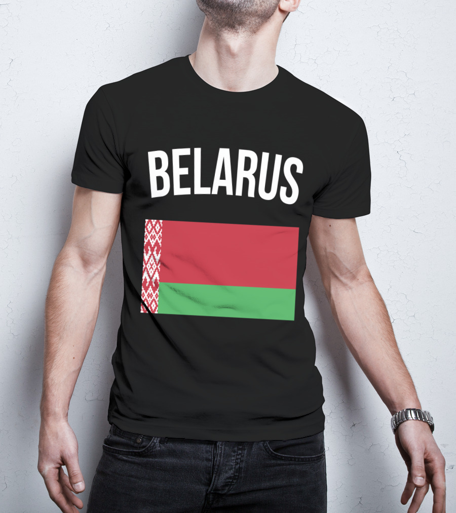 Belarus Flag Travel Vacation Belarusian T-Shirt