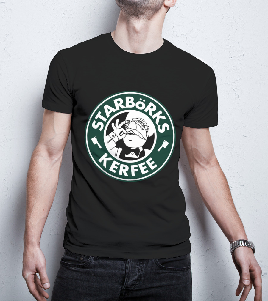 Swedish Chef Starborks Kerfee Starbucks Muppets T-Shirt