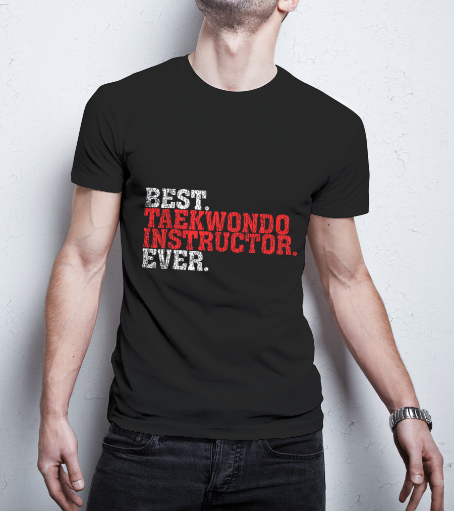 Best Taekwondo Instructor Ever T-Shirt