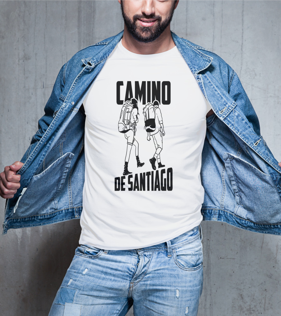 Camino De Santiago Trekking Journey El Camino Crusade T-Shirt