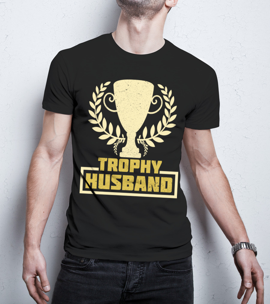 Trophy Husband Laurel Cup Highlight T-Shirt