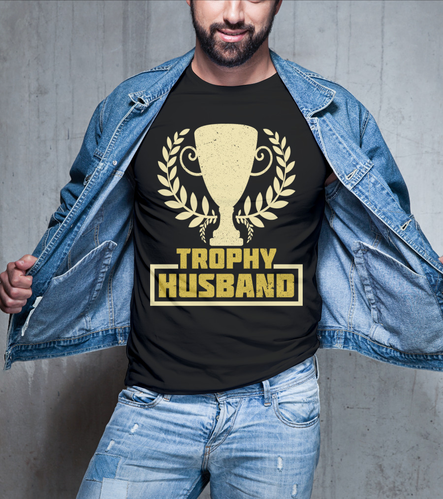 Trophy Husband Laurel Cup Highlight T-Shirt