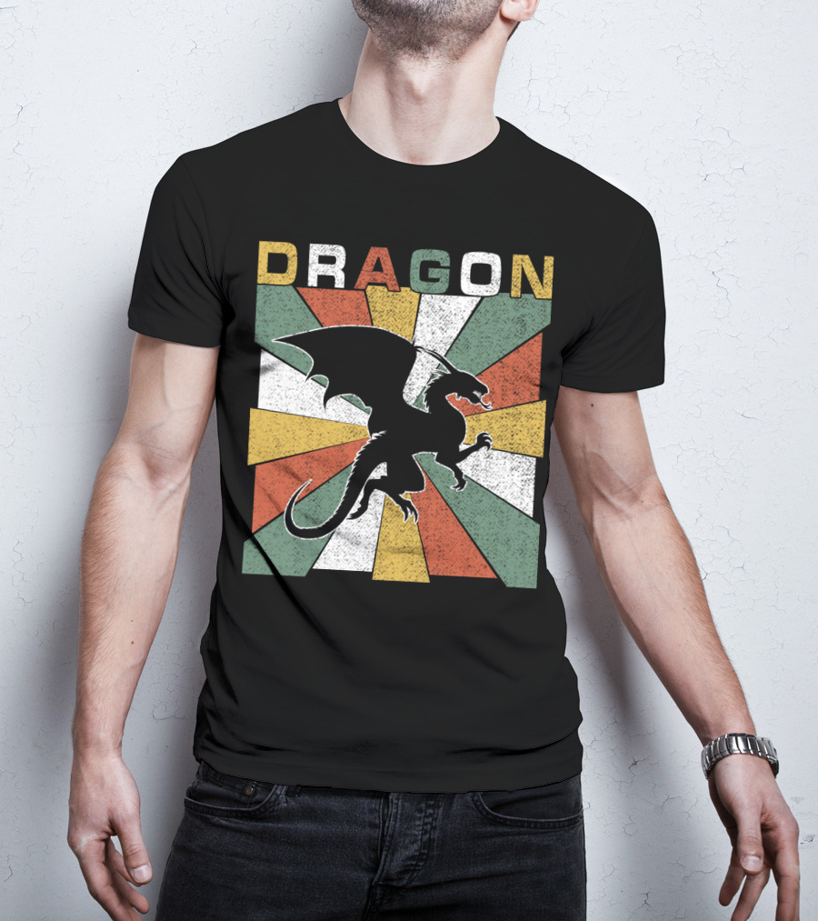 Dragon Vintage 70s Rainbow Burst T-Shirt