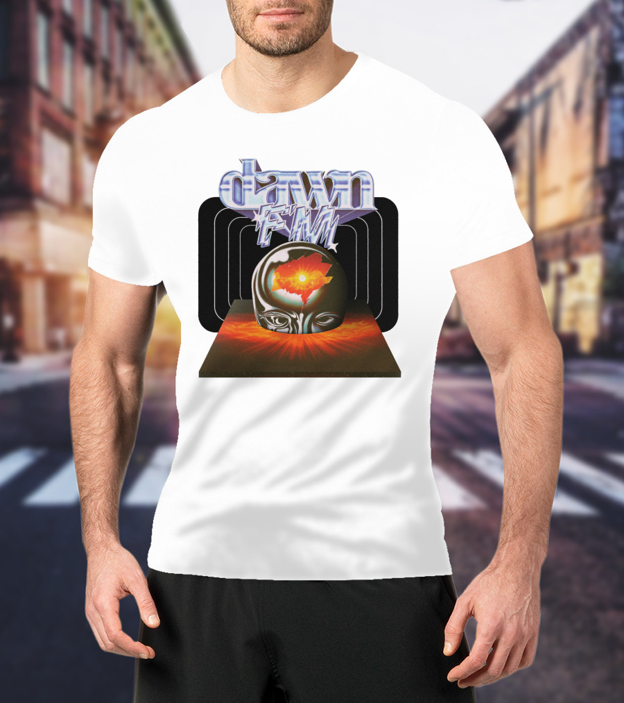 The Weeknd Dawn FM Album Merch Brain T-Shirt