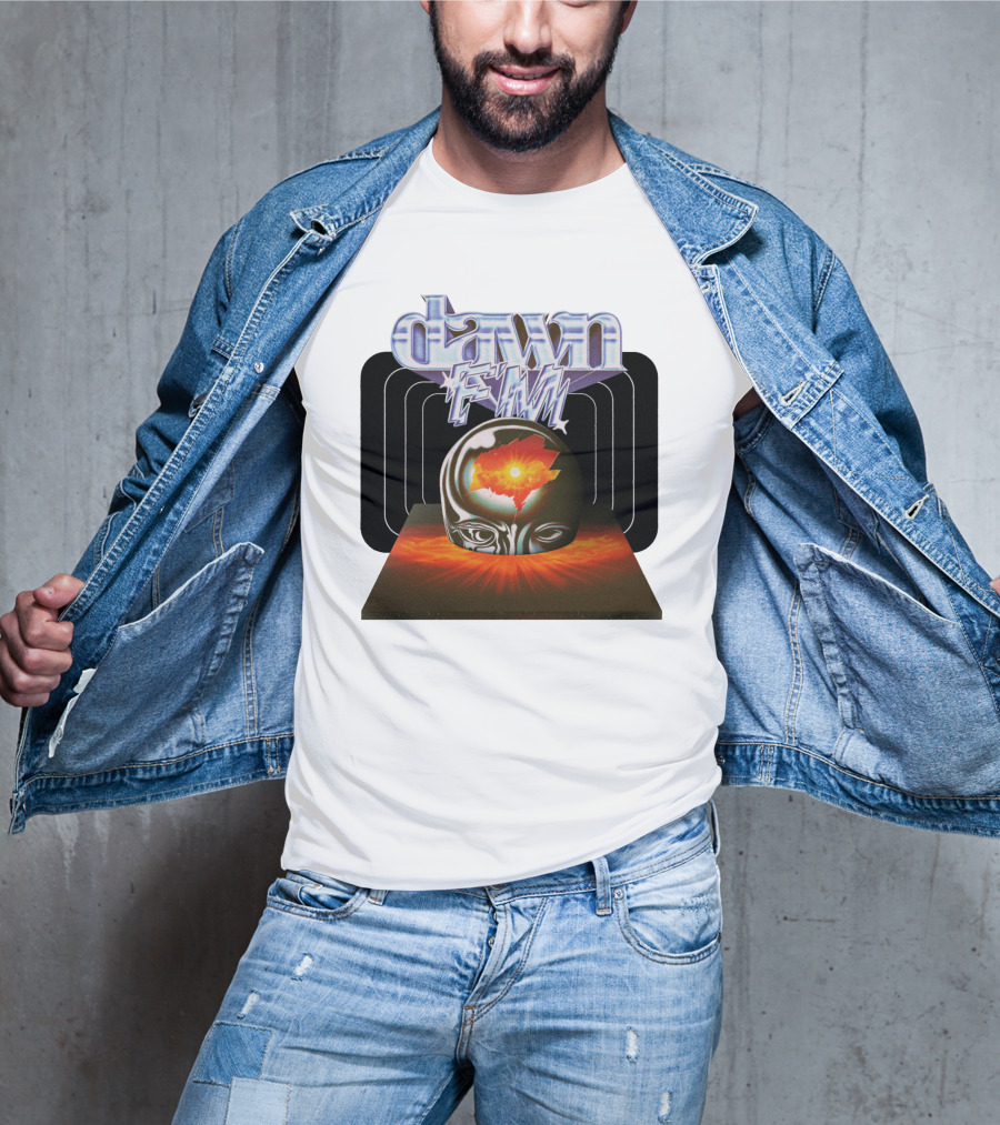 The Weeknd Dawn FM Album Merch Brain T-Shirt