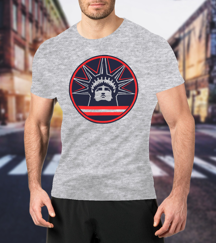 Mau Xam Statue Of Liberty Emblem T-Shirt