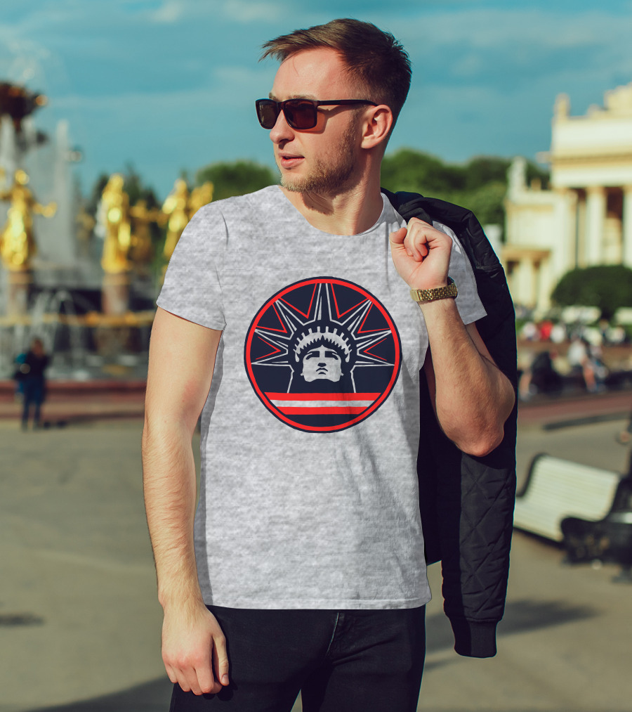 Mau Xam Statue Of Liberty Emblem T-Shirt