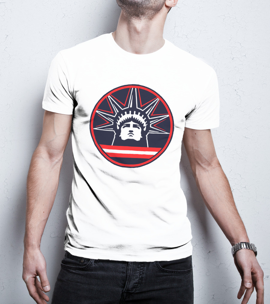 We Bleed Blue Merchandises Liberty Patriot T-Shirt