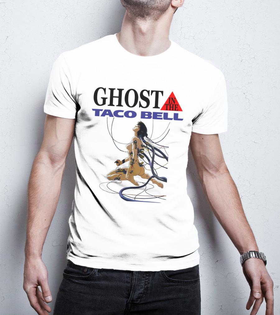 Ghost In The Taco Bell Cyber Aesthetic Fusion T-Shirt