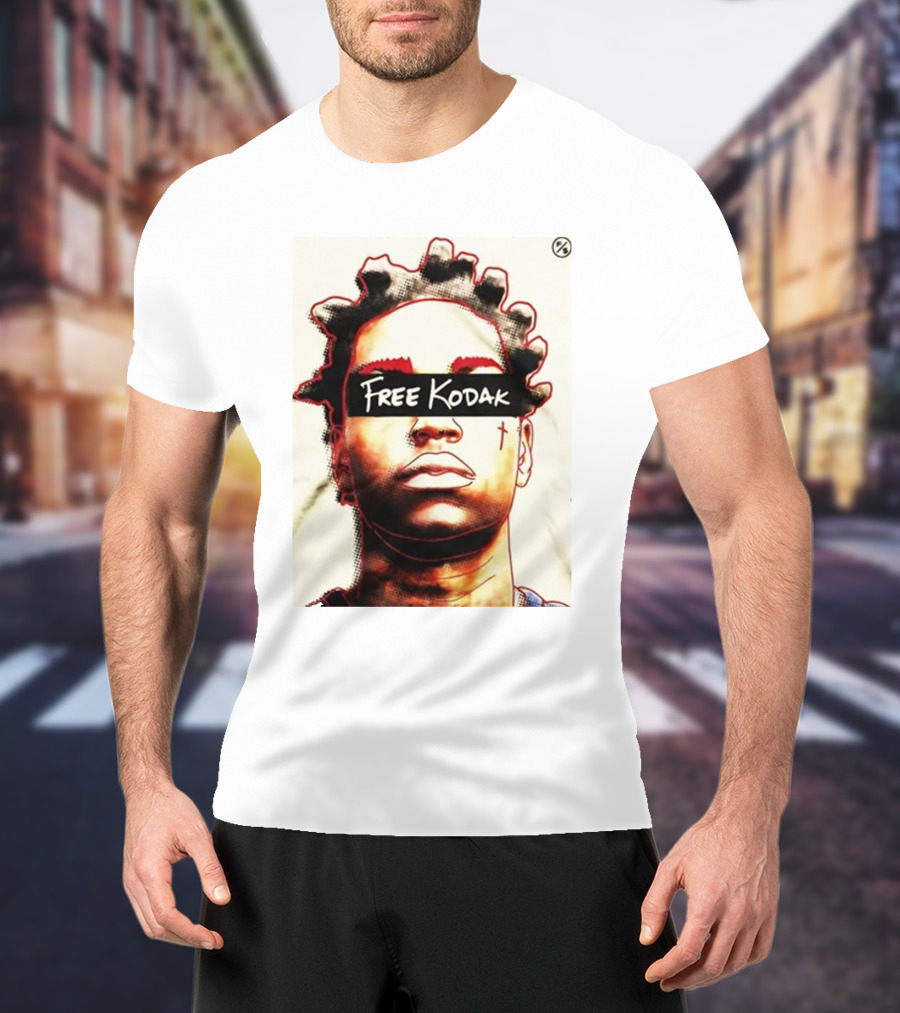 Free Kodak Black Drawing T-Shirt
