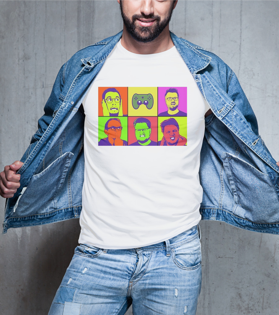 PietSmiet Store Retro Gamer Pop T-Shirt