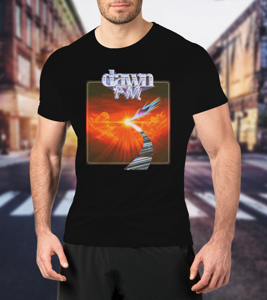 Dawn FM Radiant Pathway Album Cover Aesthetic T-Shirt