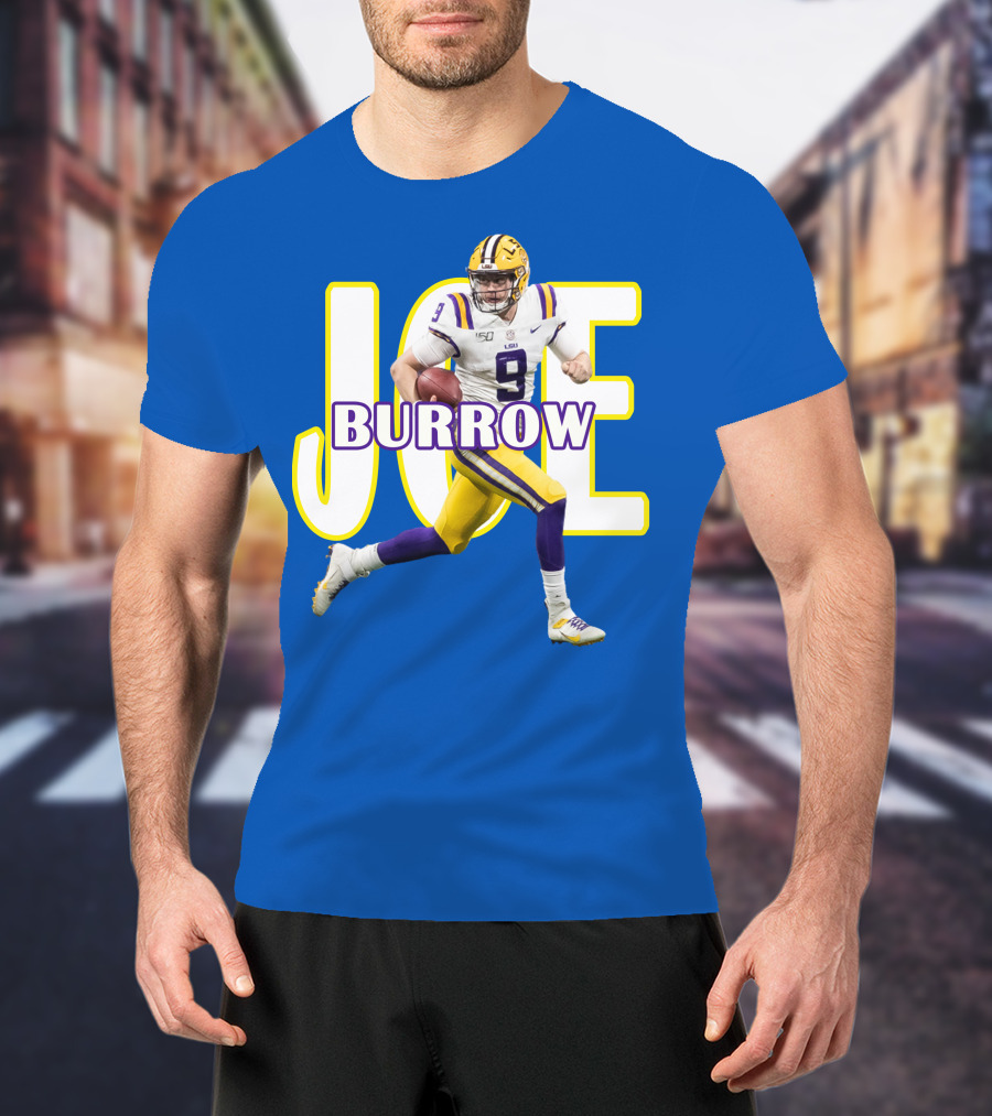 Joe Burrow LSU Football Legends T-Shirt