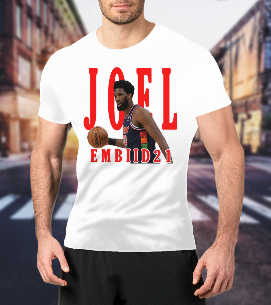 JOEL EMBIID 21 Basketball Player T-Shirt