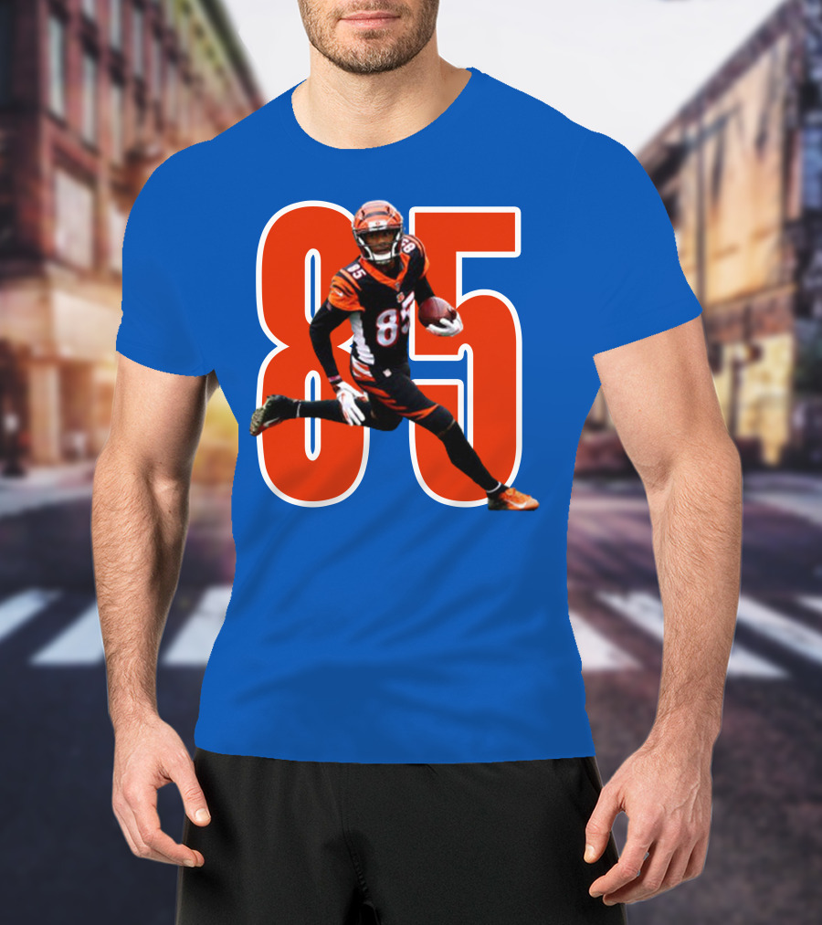 Bengals WR Higgins 85 NFL Football T-Shirt