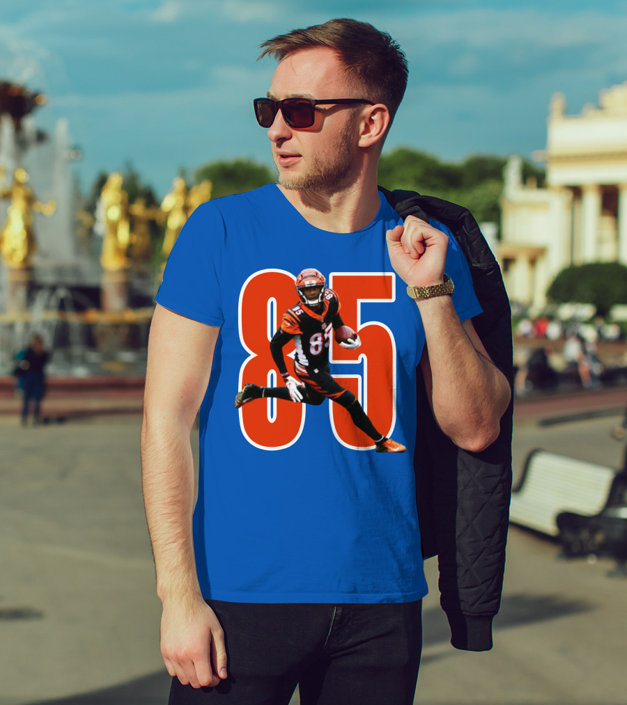 Bengals WR Higgins 85 NFL Football T-Shirt