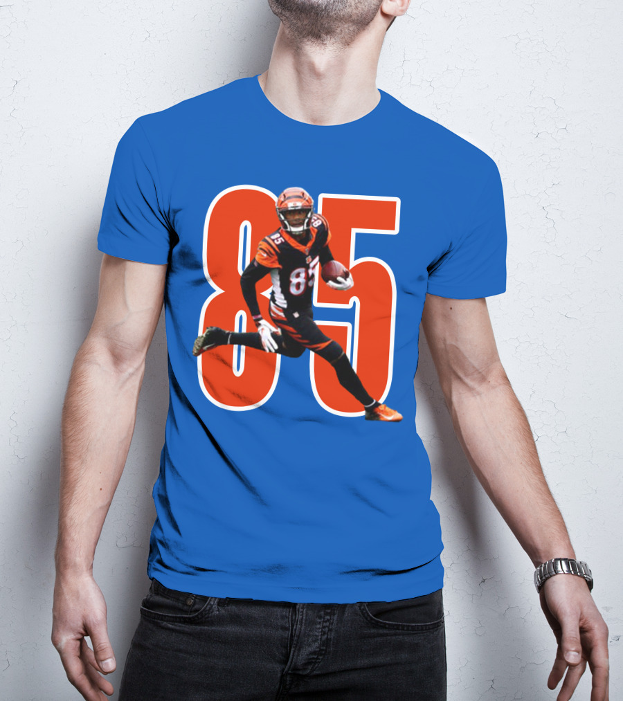 Bengals WR Higgins 85 NFL Football T-Shirt