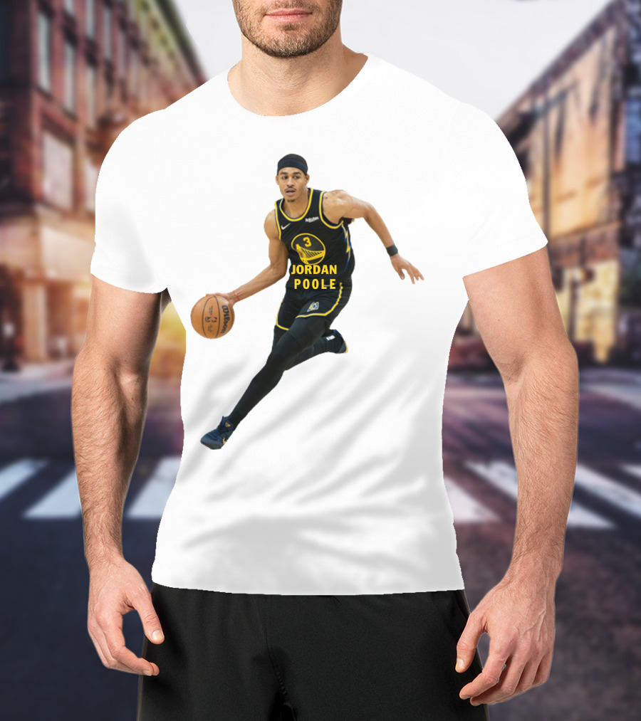 Jordan Poole NBA Golden State Warriors Basketball T-Shirt