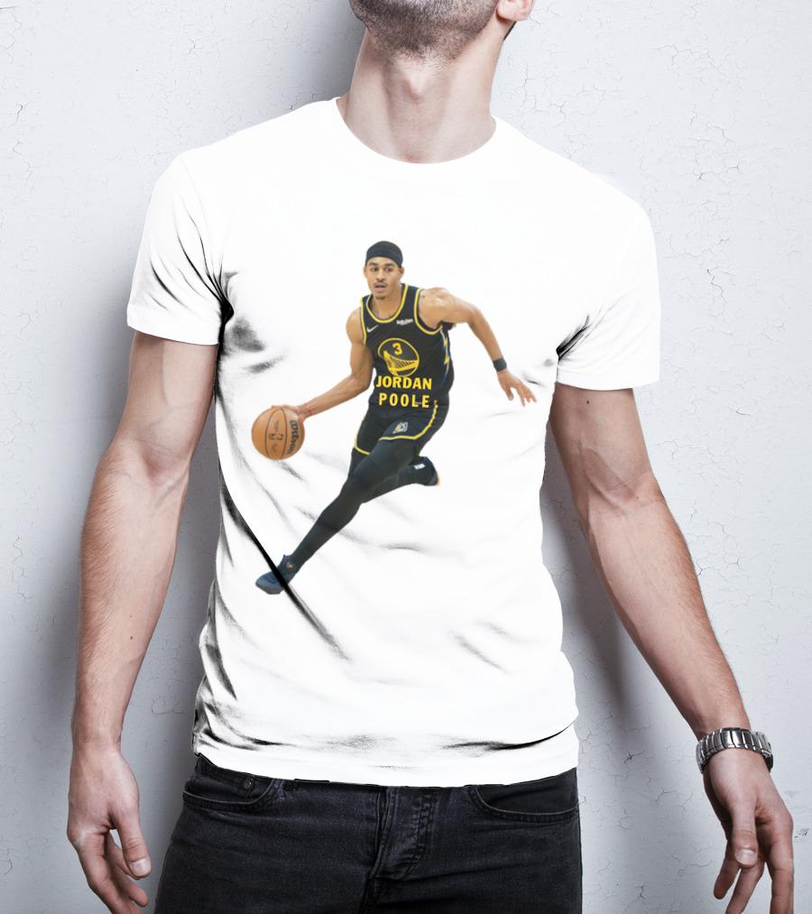 Jordan Poole NBA Golden State Warriors Basketball T-Shirt