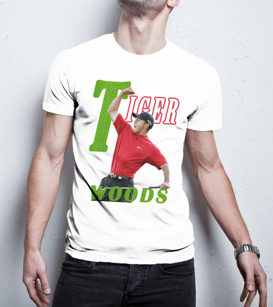 Tiger Woods Golfe Victory T-Shirt