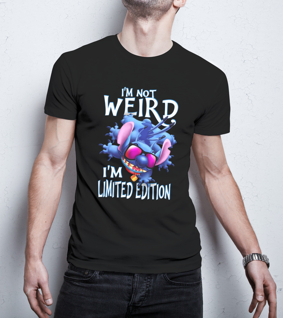 I'm Not Weird I'm Stitch Sunglasses T-Shirt