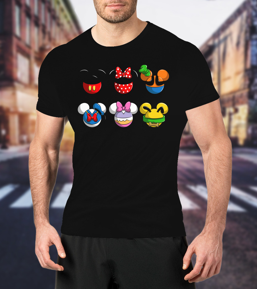 DN Ball Disney Character Icon Set T-Shirt