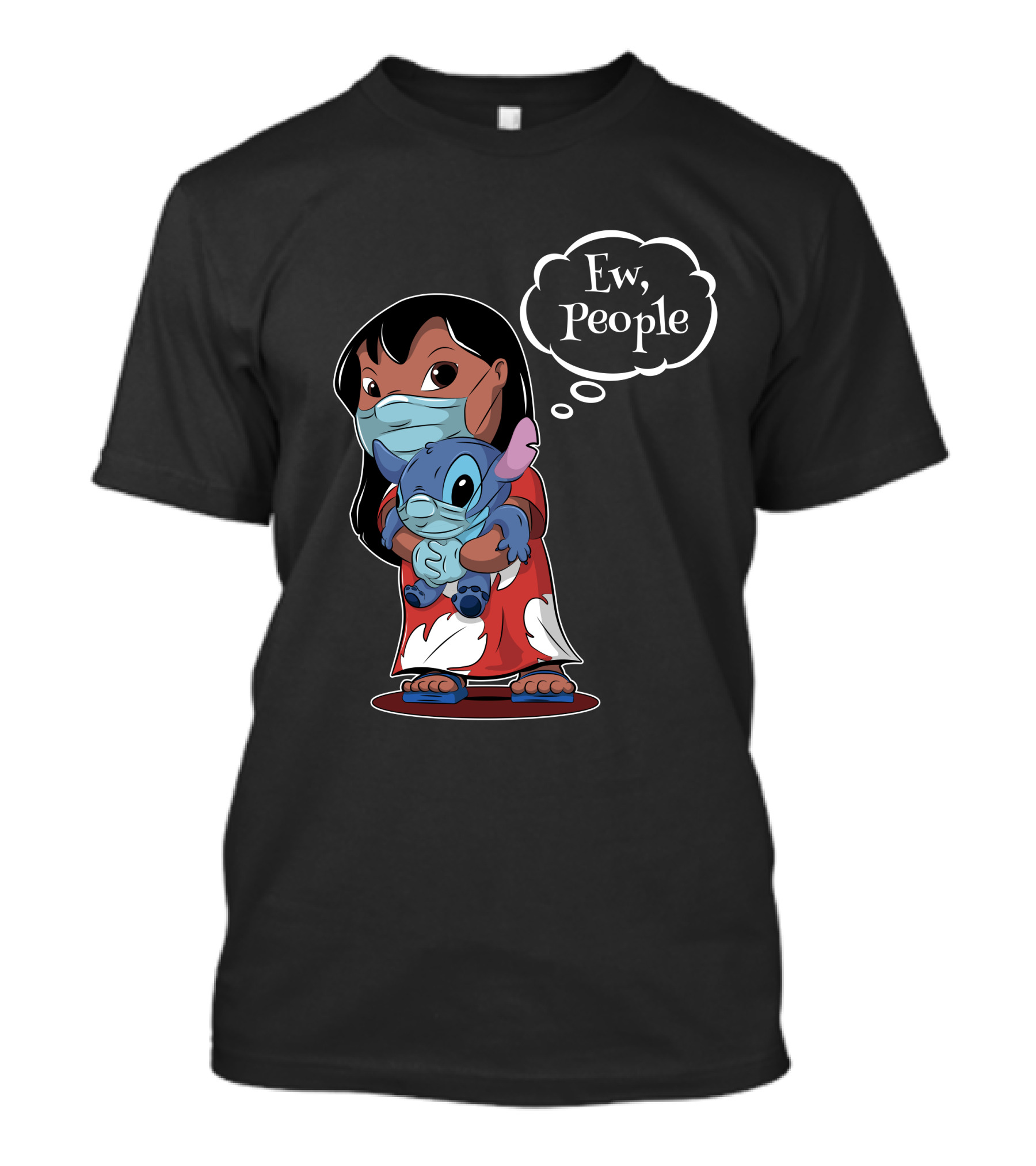 Ew People Masked Duo Humor T-Shirt