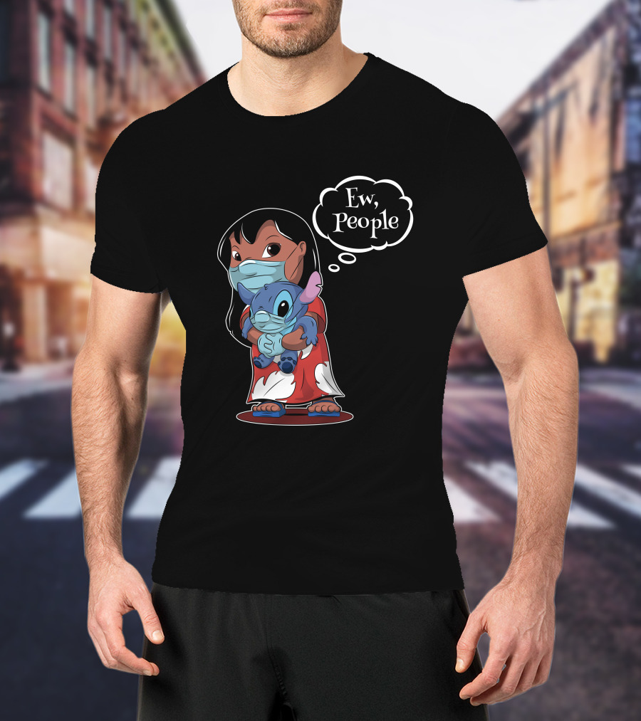 Ew People Masked Duo Humor T-Shirt