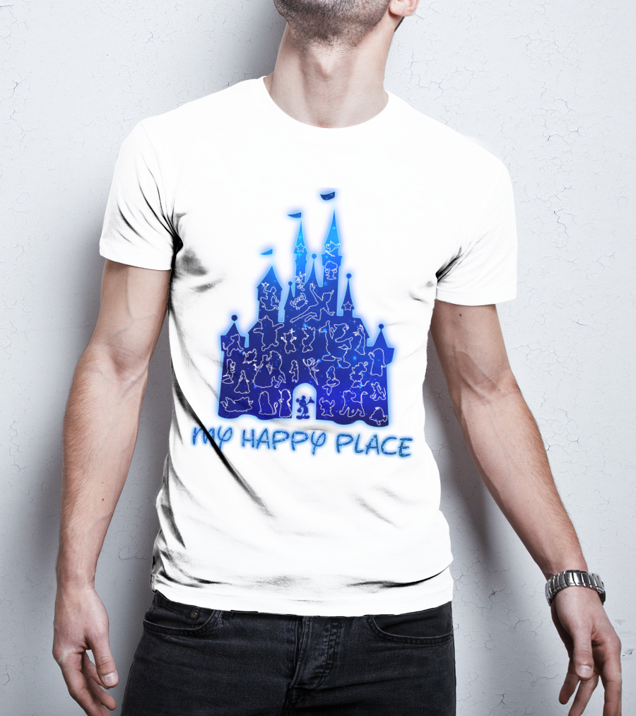 My Happy Place Disney Castle T-Shirt