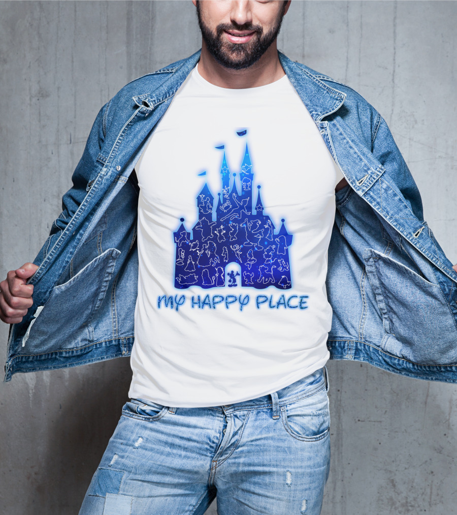My Happy Place Disney Castle T-Shirt