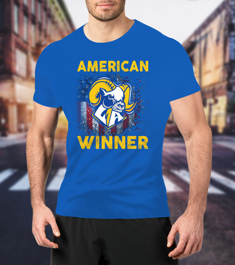 American Winner Los Angeles Rams Special Gift T-Shirt