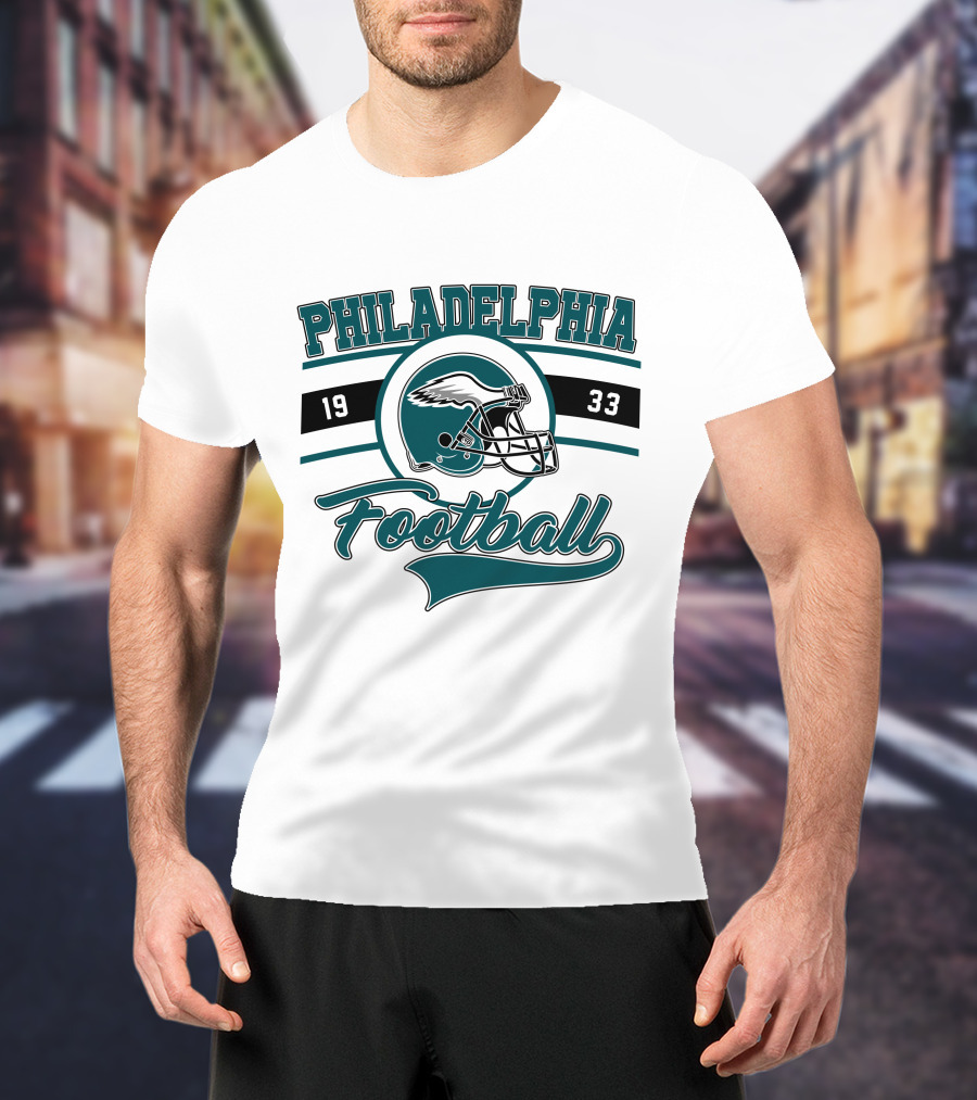 Philadelphia Football Bird Gang 1933 Eagles T-Shirt
