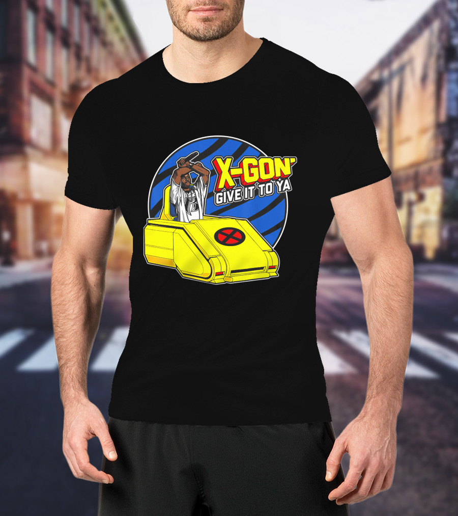 X Gon' Give It To Ya Professor X Inspired Yellow Hoverchair T-Shirt