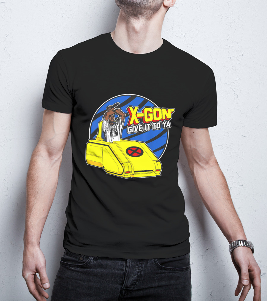 X Gon' Give It To Ya Professor X Inspired Yellow Hoverchair T-Shirt