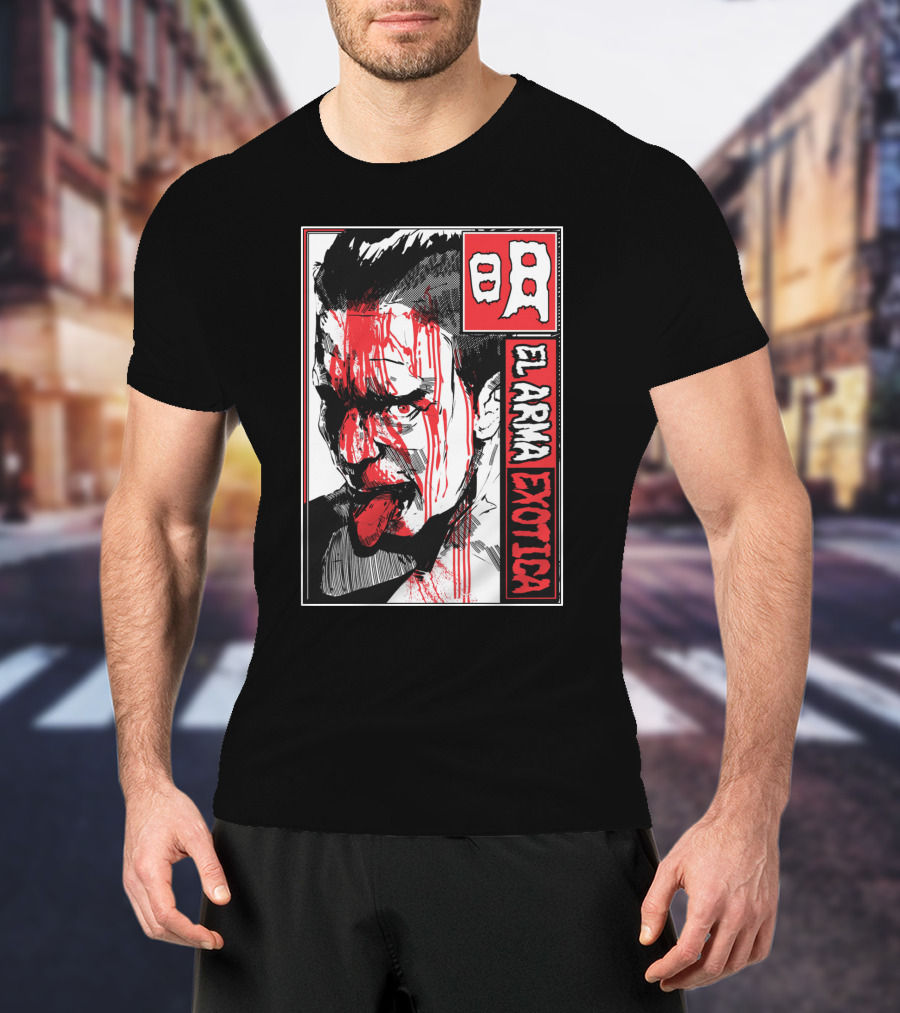 Blood-Soaked Akira El Arma Exotica Manga T-Shirt